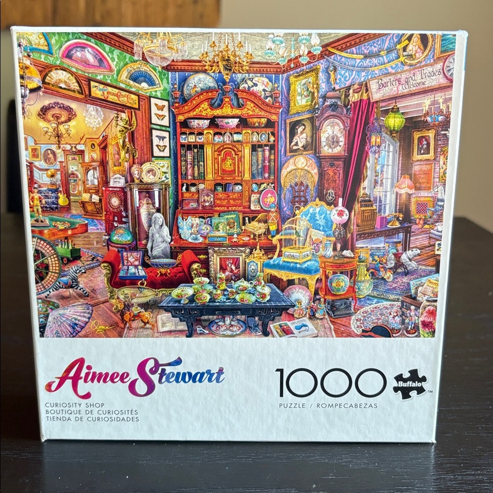 Buffalo Aimeet Stewart 1000-Piece Colorful Curiosity Shop Fun Theme!